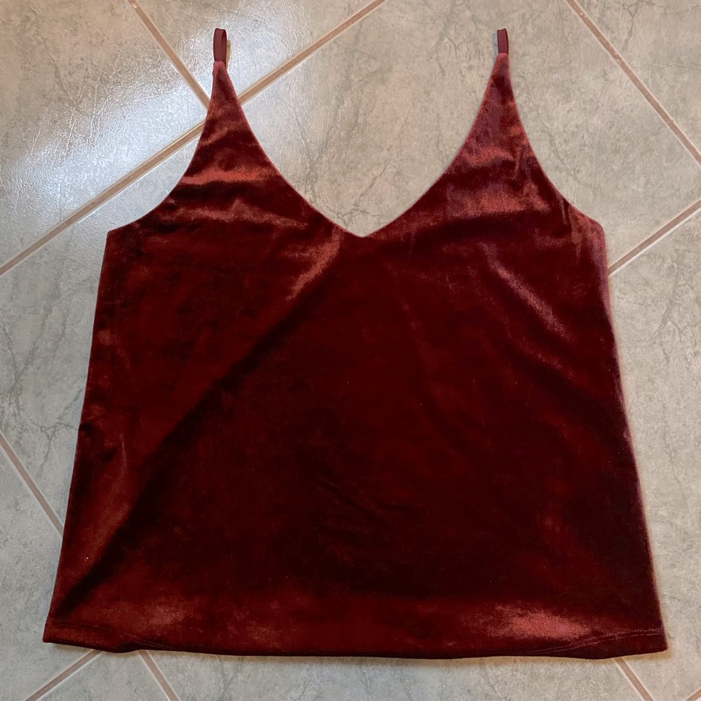 Banana Republic Velvet Halter Top